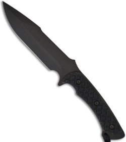 Spartan Blades Horkos Knife Fixed Blade Black Micarta (5.69" Black Plain) SB4