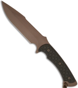 Spartan Blades Horkos Knife Fixed Blade Green Micarta (5.69" FDE) SB4