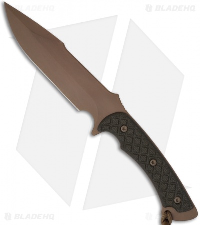 Spartan Blades Horkos Knife Fixed Blade Green Micarta (5.69" FDE) SB4
