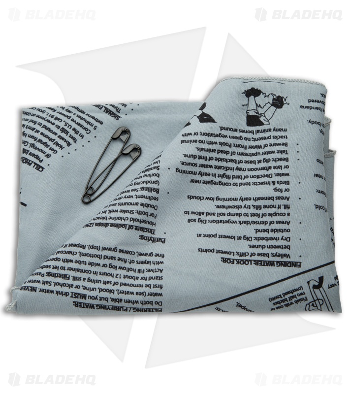 Survival Metrics Head for Survival Triangular Bandana Cravat (Tactical)