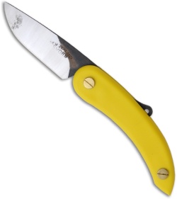 Svord Peasant Knife Friction Folder Yellow (3.25" Satin)