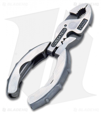 Swiss Tech Micro-Plus EX 9-in-1 Stainless Steel Keychain Multi-Tool