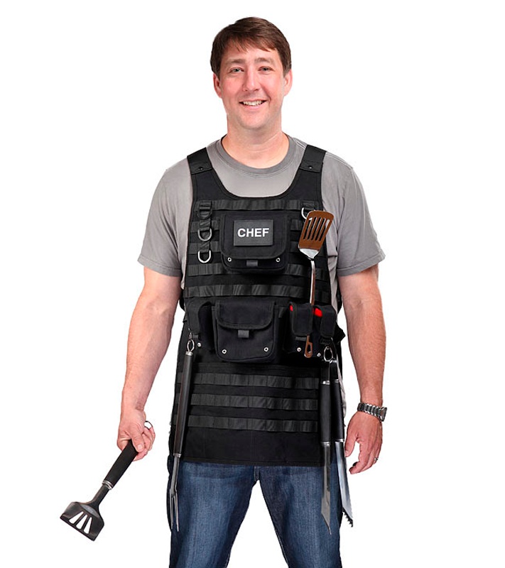 Tactical BBQ Apron (Black)