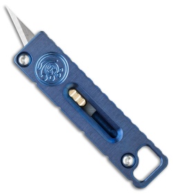 Tactical Keychains TUKK Titanium Utility Keychain Knife - Blue Anodize