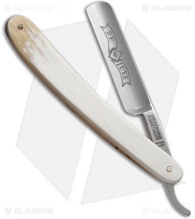 Timor Deluxe Straight Razor Horn Handle (5/8" Carbon Steel) 570