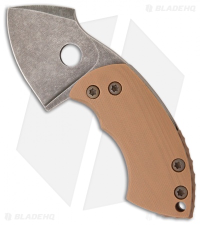 TuffKnives War Toad Friction Folder Knife CC Toad (2" Plain)