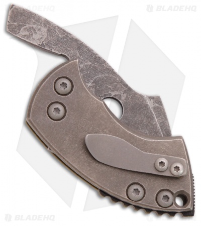 TuffKnives War Toad Friction Folder Knife MilliToad (2" Plain)