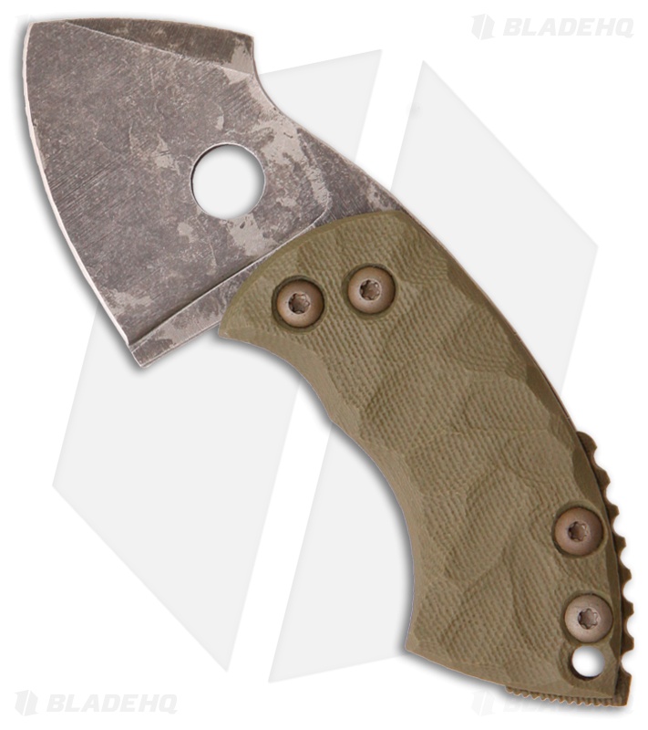 TuffKnives War Toad Friction Folder Knife MilliToad (2" Plain)