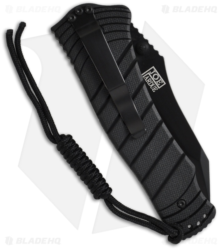 Ontario Joe Pardue Utilitac II JPT-4S Folding Knife (3.5" Black Plain) 8914