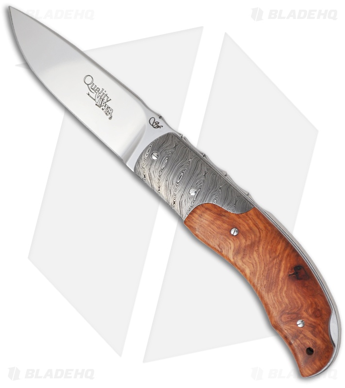 Viper Knives Quality Folding Knife w/ Amboina Burl  VA5535RA