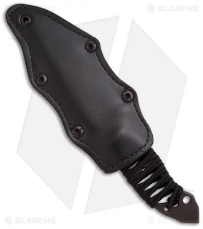 Winkler Knives Spike Knife Fixed Blade w/ Black Cord Wrap (5.25" Caswell)
