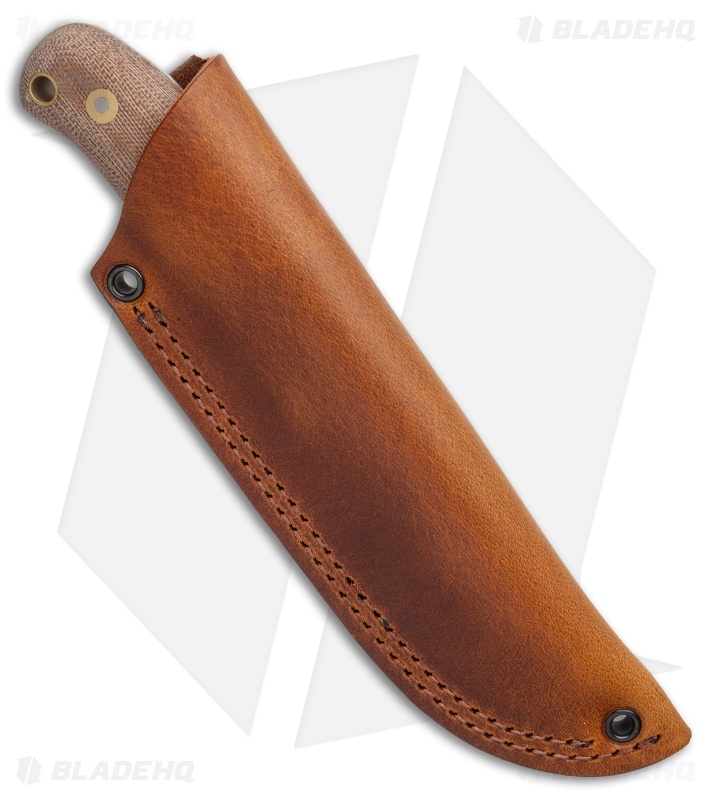Battle Horse Knives Feather Stick Fixed Blade Knife Nat. Micarta (4" Satin) BHK