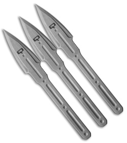 Quartermaster Kogi Throwing Knives (Set of 3) Stonewash