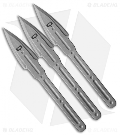 Quartermaster Kogi Throwing Knives (Set of 3) Stonewash