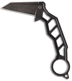 Quartermaster Walter White ALF-5 Fixed Blade Neck Knife (2.3" Texas Tea)