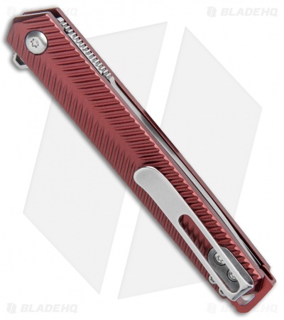 CRKT Ken Onion Stylus - Spring Assist Fliipper Knife | Maroon