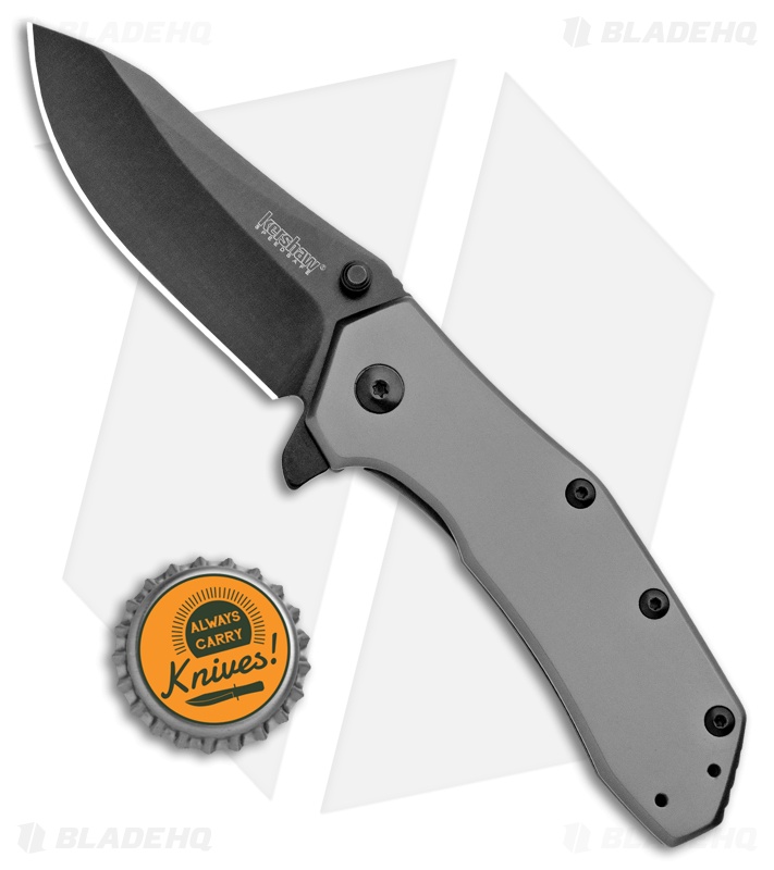 Kershaw Median Bead Blast A/O Frame Lock Knife Stainless Steel (3