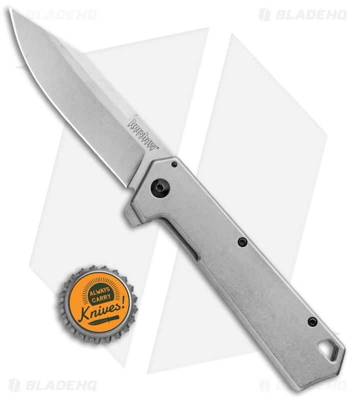 Kershaw Passage Assisted Opening Knife Stainless Steel (3.5" Stonewash)