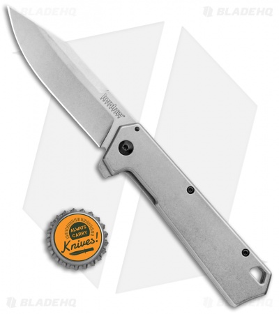 Kershaw Passage Assisted Opening Knife Stainless Steel (3.5" Stonewash)
