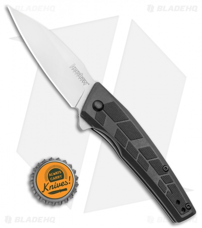 Kershaw Rhetoric Assisted Opening Knife Black GFN (3" Bead Blast)