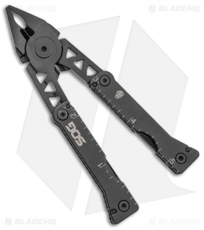 SOG Sync I Belt Buckle Multi-Tool Black SN1002-CP