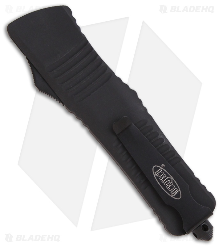 Microtech Combat Troodon OTF Dagger Knife Tactical (3.8" Black) 142-1T