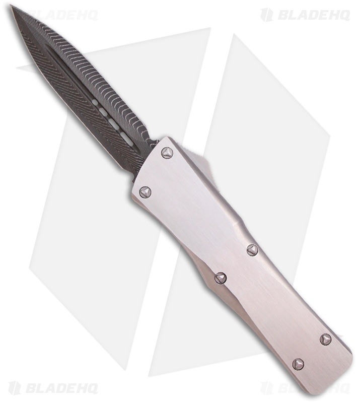 Custom Marfione Microtech SS Combat Troodon OTF D/E Knife (3.8" Damascus)