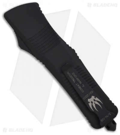 Microtech Damascus Combat Troodon OTF D/E Dagger Knife (3.8" Damascus) 142