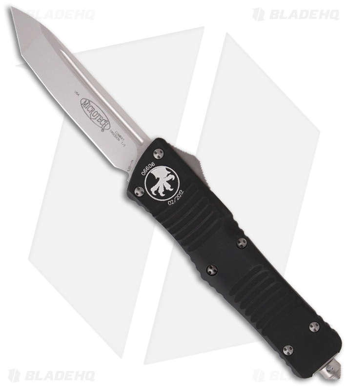 Microtech Combat Troodon Automatic OTF Knife Tanto (3.8" Bead Blast) 