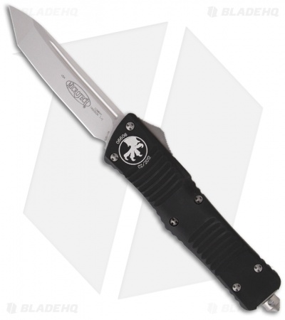Microtech Combat Troodon Automatic OTF Knife Tanto (3.8" Bead Blast) 