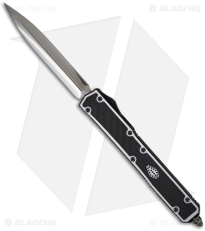 RARE Microtech Custom Marfione Makora II D/A OTF Knife Carbon Fiber (D/E Mirror)