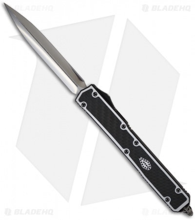 RARE Microtech Custom Marfione Makora II D/A OTF Knife Carbon Fiber (D/E Mirror)