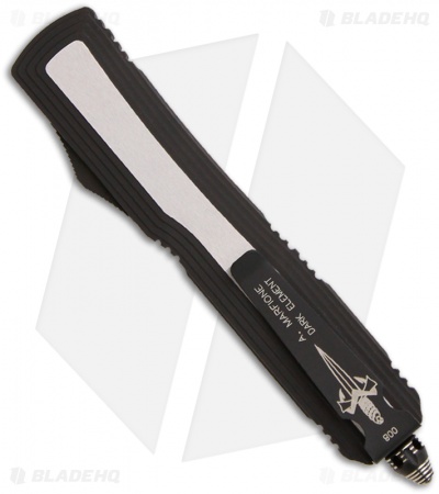 Microtech Marfione Custom Dark Element D/A OTF Tanto Knife (Hand Satin)