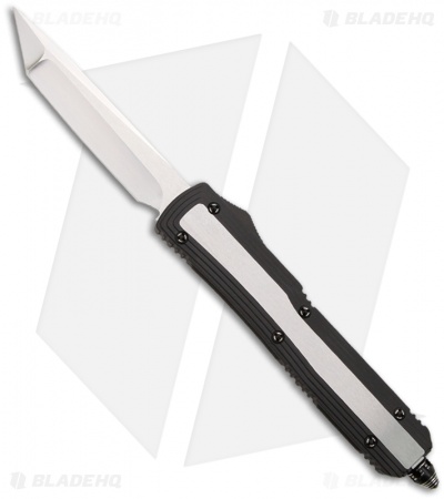 Microtech Marfione Custom Dark Element D/A OTF Tanto Knife (Hand Satin)