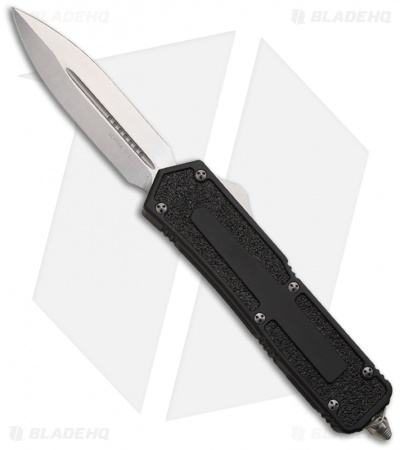 Microtech Scarab D/E OTF Automatic Knife (3.5" Stonewash Plain) 175-10