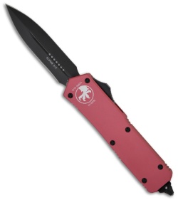 Microtech Scarab OTF Knife Pink Executive Dagger (3.5 " Black PLN) 109-1PL