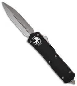 Microtech Scarab OTF Knife Executive D/E Dagger (Bead Blast PLN) 109-7