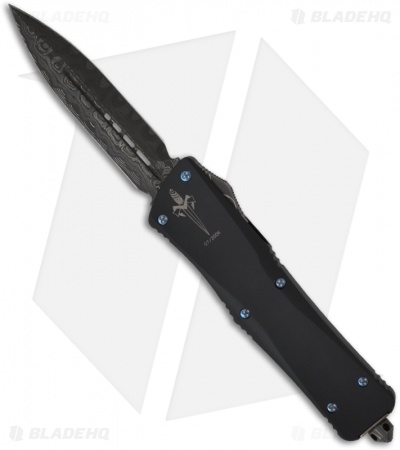 Microtech Custom Marfione Troodon OTF Automatic Knives (3.05" Damascus) Set of 2