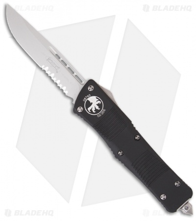 Microtech Troodon OTF S/E Automatic Knife (3" Bead Blast Serr) 139-8