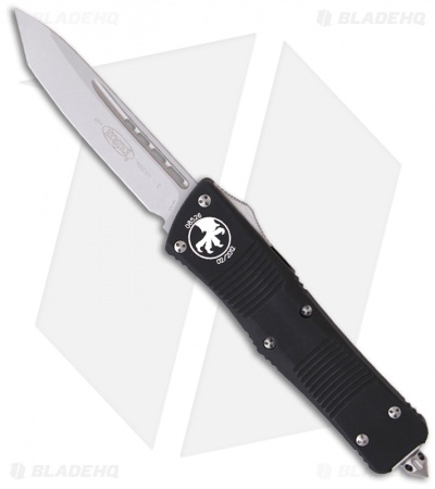 Microtech Troodon Knife Tanto OTF Automatic (3.05" Bead Blast Plain) 140-7