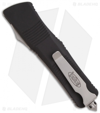 Microtech Troodon Knife Tanto OTF Automatic (3.05" Bead Blast Plain) 140-7