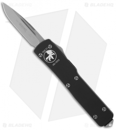 Microtech CA Legal UTX-70 OTF Automatic Knife (1.9" Bead Blast Plain) 148-7CA