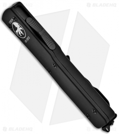 Microtech UTX70 D/A OTF S/E Tactical Automatic Knife (2.4" Black Serr) 148-2T