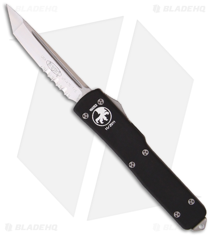 Microtech Tanto UTX-70 D/A Automatic OTF Knife (2.4" Satin Serr) 149-5