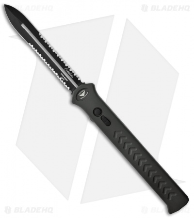 Paragon Estiletto OTF Sniper Grey Knife (5.5" Black 2x Serr)