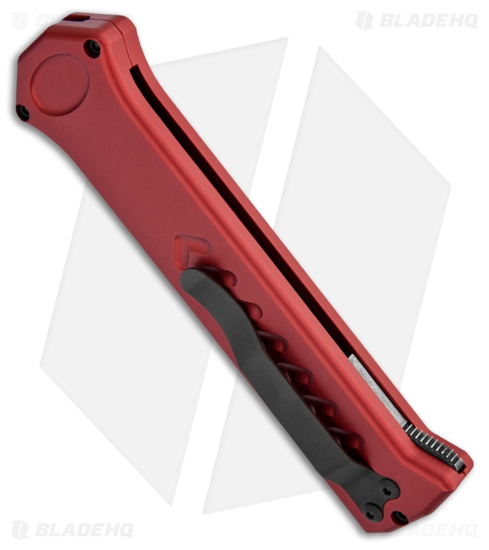 Paragon PARA-X-SP Red OTF Dagger Knife (3.5" Damascus)