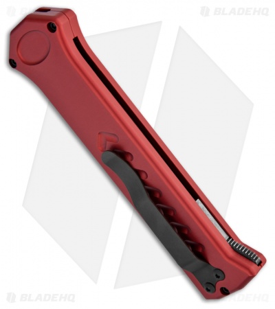 Paragon PARA-X-SP Red OTF Dagger Knife (3.5" Damascus)