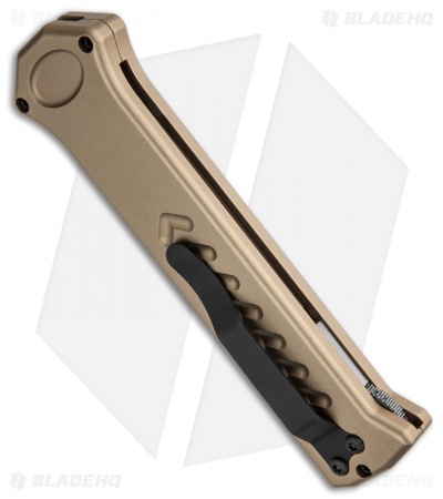 Paragon PARA-XD Pewter OTF Knife (3.5" Nickel Plain)
