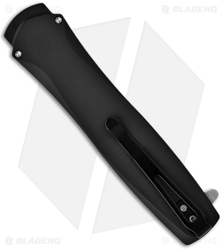Protech Dark Angel OTF Automatic Knife Black (3.7" Stonewash) 3201-SW
