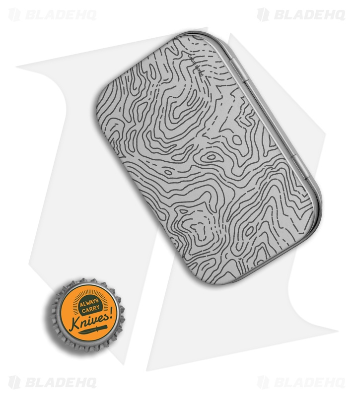 Industrial Strength Food-Grade Survival Tin Topographic (Large)